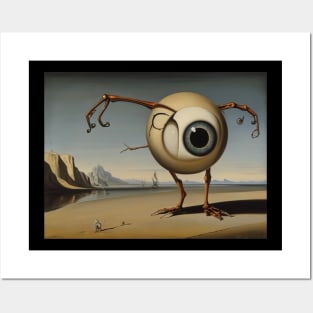 Surreal Eye I Posters and Art